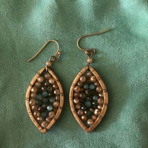 Beaded earrings boho